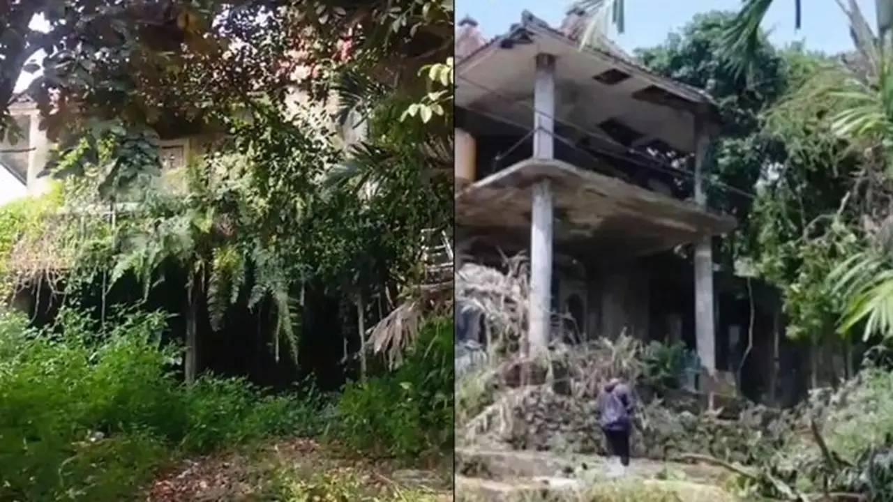 Penampakan Terkini Rumah Dokter Wayan yang Viral Hidup Sendiri di Rumah Besar Terbengkalai dan Penuh Sampah