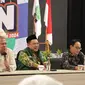 Ketua Fraksi PKB DPR RI Cucun Ahmad Sjamsurijal dalam kegiatan Konsolidasi Fraksi PKB DPR RI di Mercure Convention Center Ancol, Jakarta, Kamis (30/11/2023). (Liputan6.com/Fachrur Rozie)