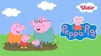 Saksikan serial animasi Peppa Pig hanya di Vidio. (Dok.Vidio).