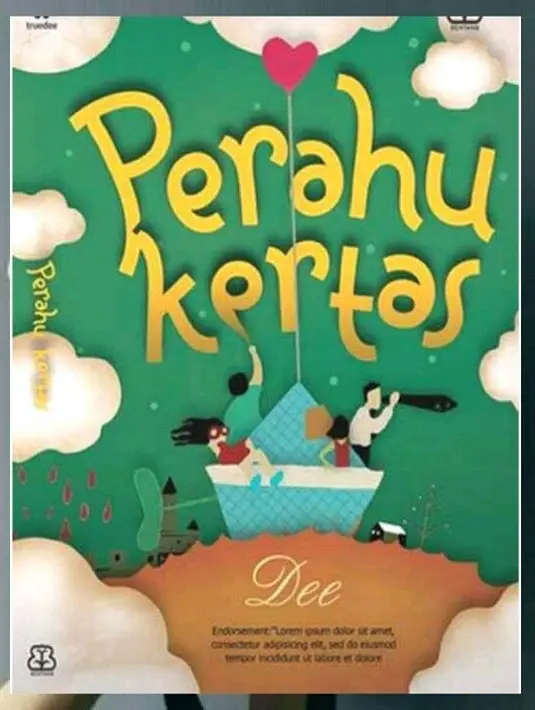 Film Perahu Kertas yang dibintangi Maudy Ayunda dan Adipati merupakan adaptasi dari novel karya Dee Lestari. (Foto: instagram.com/ebookid_)