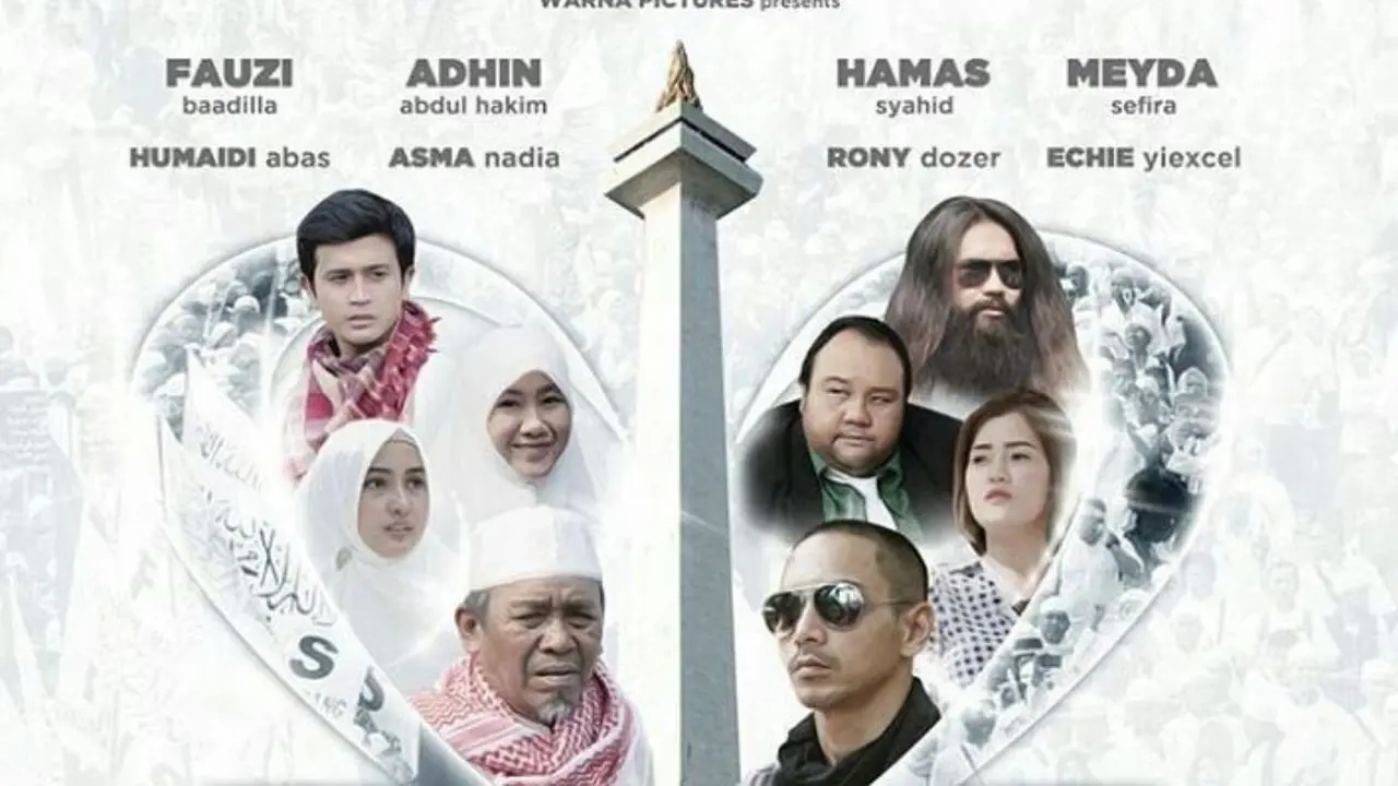 Film 212 The Power of Love terinspirasi dari kejadian nyata yang terjadi di Indonesia.