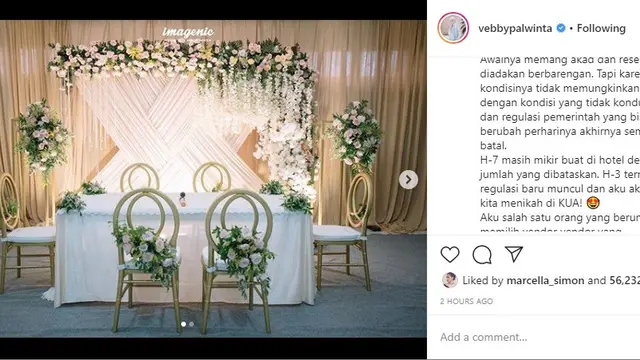 Vebby Palwinta (Foto: Instagram/@vebbypalwinta)