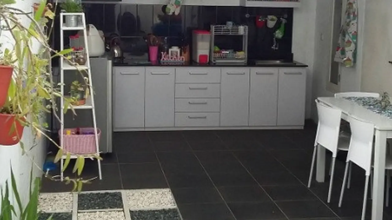 dapur terbuka minimalis