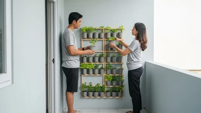 Pemilihan Pot dan Wadah yang Seragam