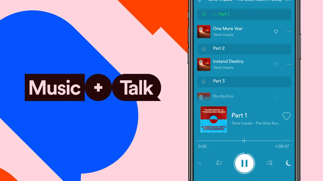 Fitur baru Spotify, Music + Talk