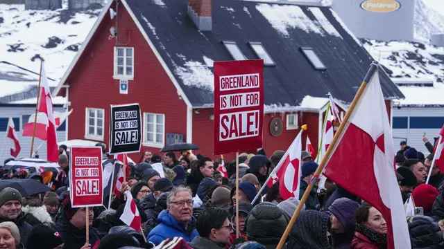 Ambisi Donald Trump atas Greenland Picu Ketegangan dan Protes Massal