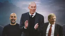 Ilustrasi - Pep Guardiola, Zinedine Zidane, Kenny Dalglish (Bola.com/Adreanus Titus)