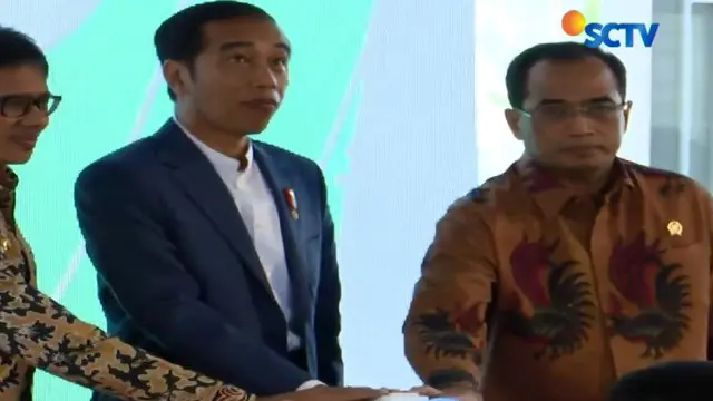 Jokowi Resmikan KA Bandara Internasional Minangkabau