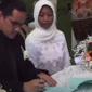 Staf khusus Presiden Joko Widodo, Ayu Kartika Dewi menggelar pernikahan dengan pasangannya Gerald Sebastian. (Liputan6.com/ Istimewa)