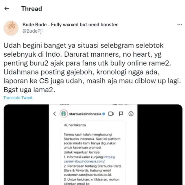 Selebgram Herlin Kenza Dikecam Warganet Usai Laporkan Barista karena Diangap Kurang Ramah