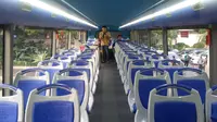 Tampilan bus tingkat untuk wisata malam Jakarta (Delvira Chaerani Hutabarat/Liputan6.com)