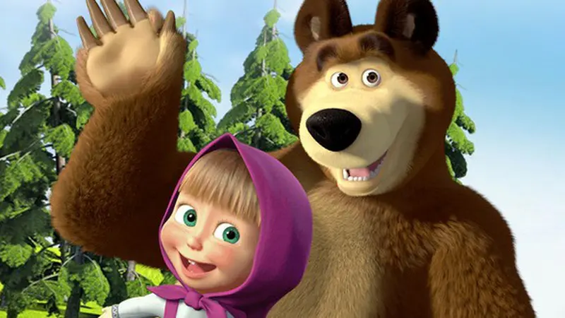 Masha And The Bear Serial Animasi Rusia Yang Disukai Semua