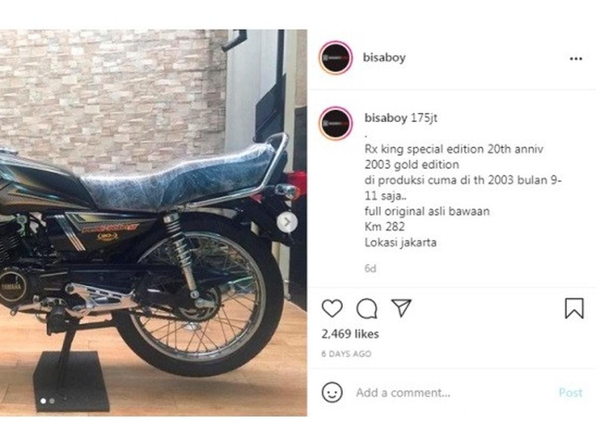 Yamaha RX King Lansiran 2003 Dijual Rp 175 Juta Otomotif Liputan6com