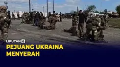 Rusia: Ratusan Pejuang Ukraina Menyerah