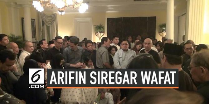 VIDEO: Mantan Gubernur BI Arifin Siregar Tutup Usia
