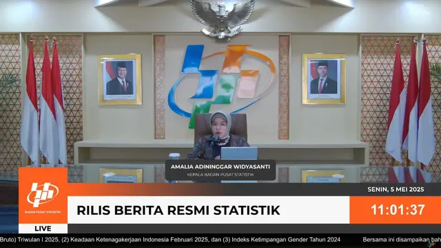 Pertumbuhan Ekonomi Indonesia Tak Capai 5% di kuartal I 2025