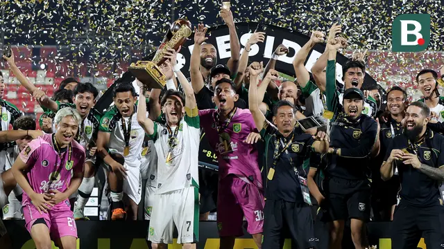 Foto: Dari Kotak Band hingga Pesta Juara Persebaya, Deretan Momen Terbaik di Penutupan Piala Presiden 2026