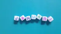 Ilustrasi Januari. (Ratnaning Asih/ Liputan6.com)