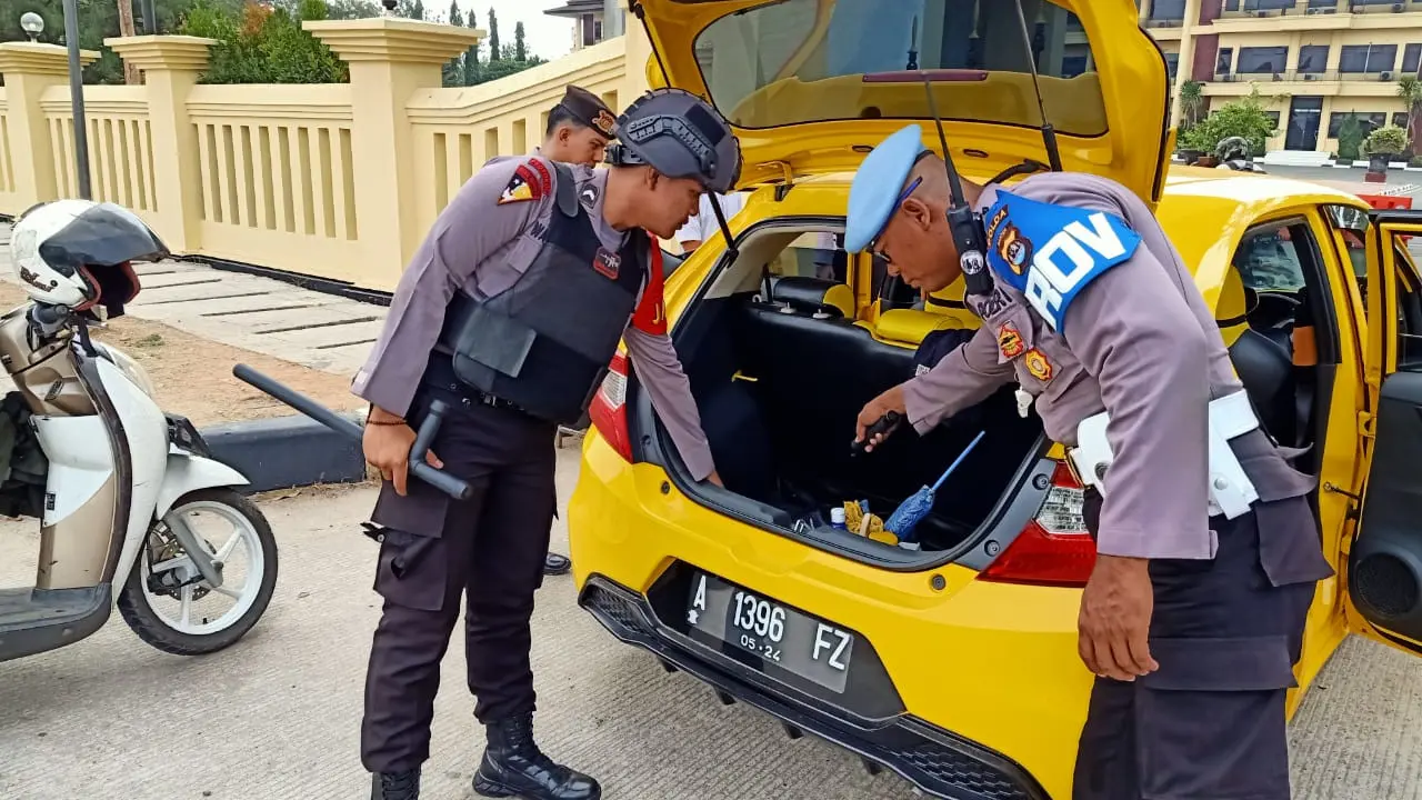 Usai Serangan Bom di Medan, Polda Banten Perketat Penjagaan