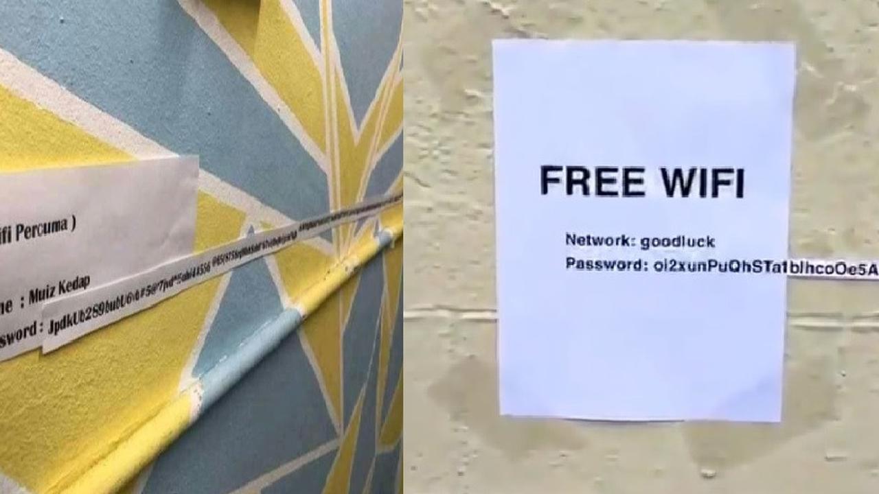 password wifi super panjang