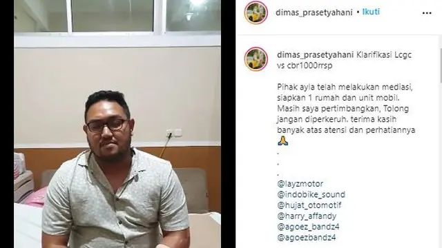 Viral Daihatsu Ayla Tabrak CBR 1000RR SP Berujung Damai, Ini 6 Faktanya