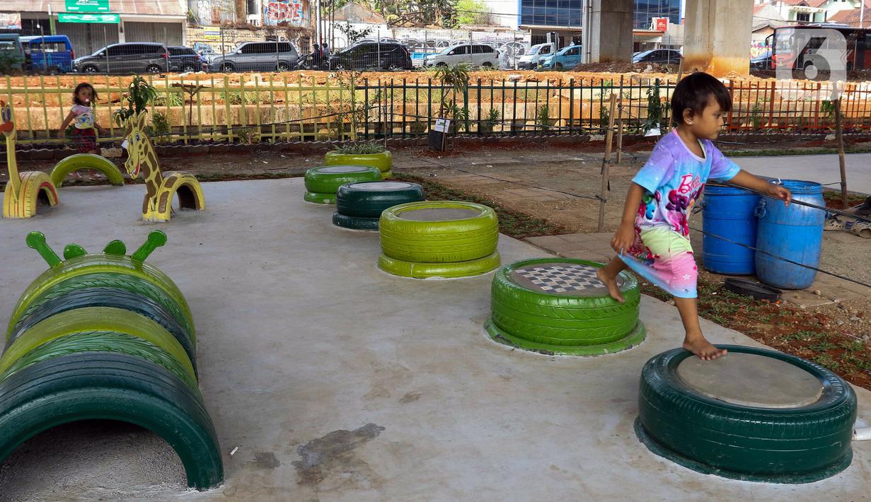 Dengan adanya Taman Interaksi diharapkan dapat memberi ruang hijau dan mendukung program penataan kawasan berbasis kewilayahan. (Liputan6.com/Herman Zakharia)