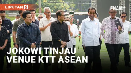 VIDEO: Jokowi Tinjau Venue KTT Ke-43 ASEAN, Indonesia Akan Fokus Pada Pertumbuhan Ekonomi