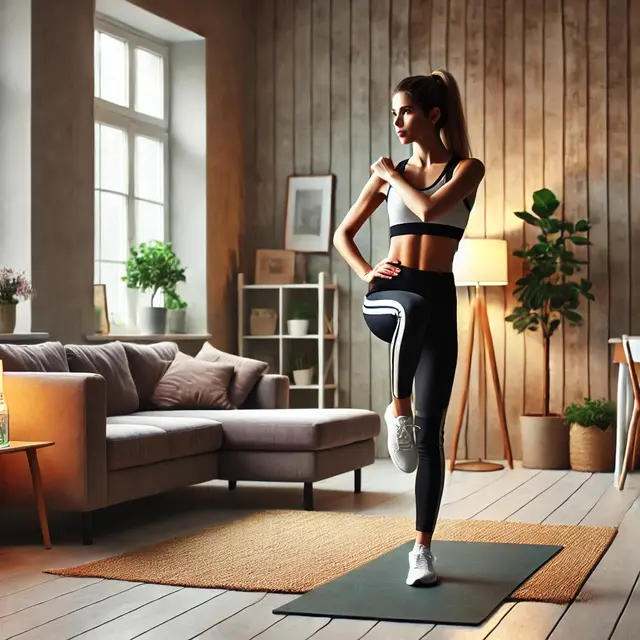 5. Standing Side Crunches