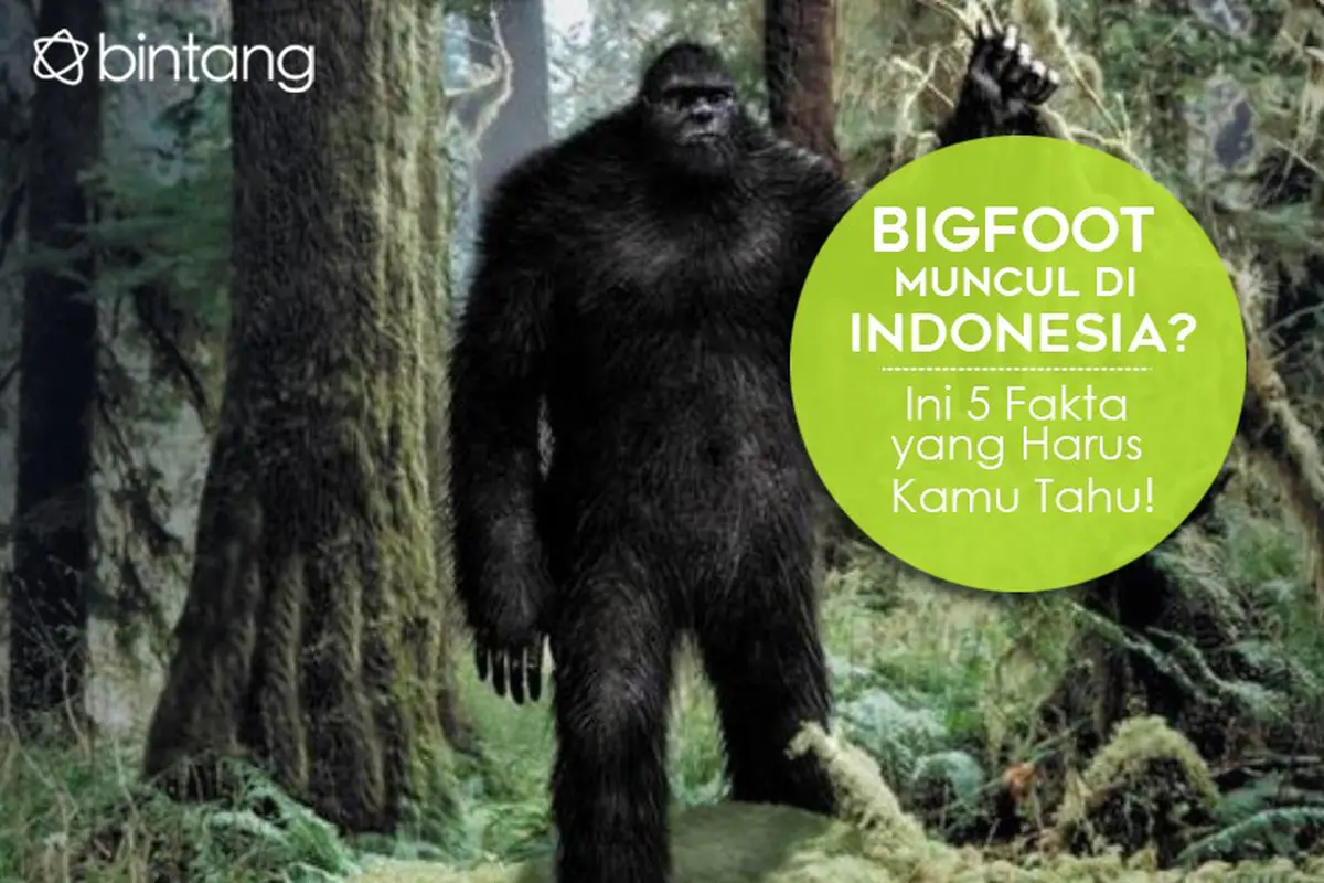[Bintang] Bigfoot muncul di Indonesia? Ini 5 Fakta yang Harus Kamu Tahu!