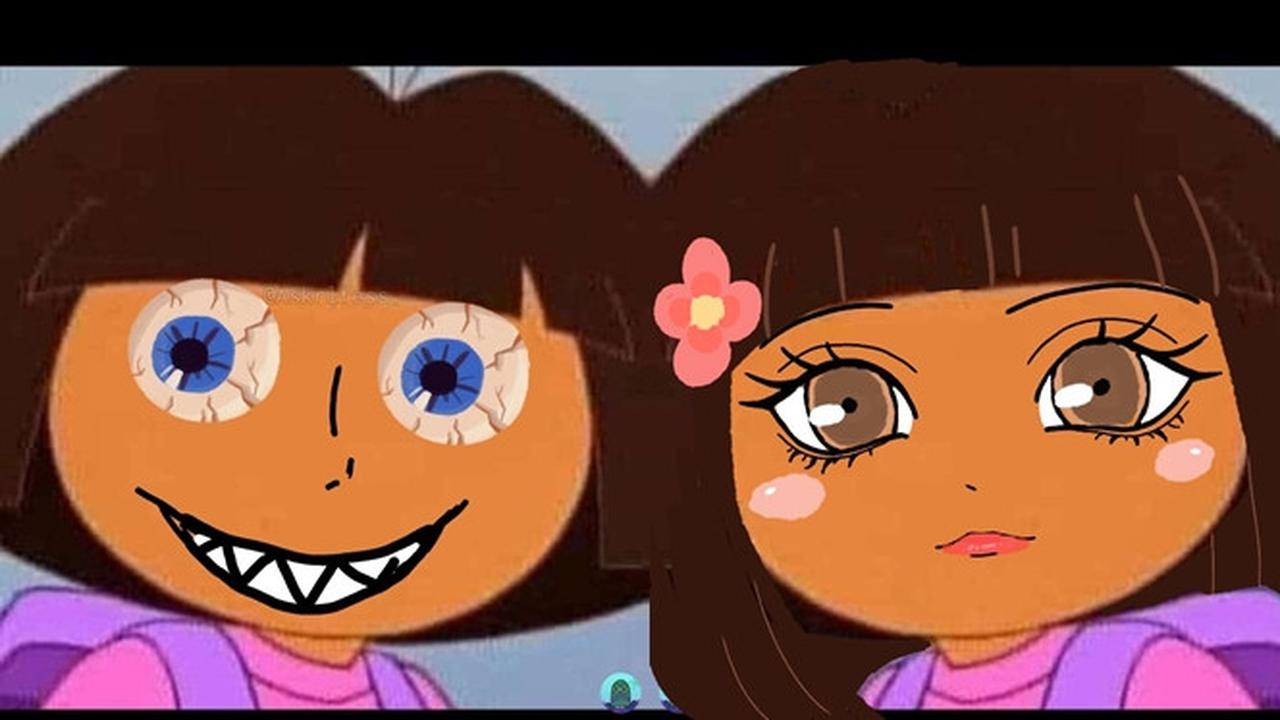 6 Foto Editan Wajah Dora Ini Kocak, Tampil dengan Versi Berbeda