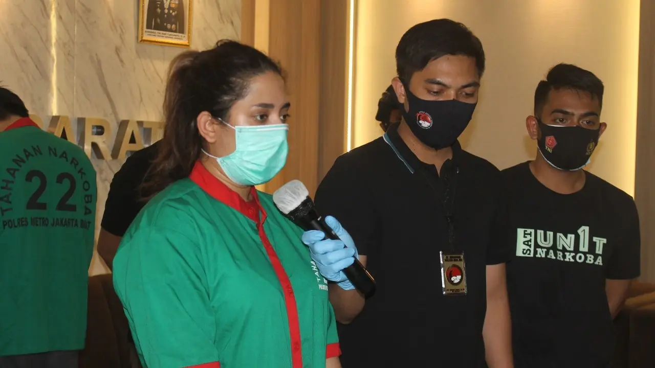Selegram Berinisial SS yang Diamankan Polres Jakarta Barat.