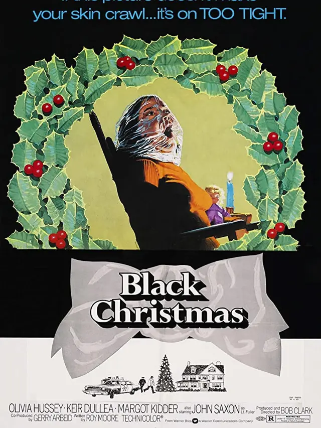 Poster film Black Christman yang dibintangi John Saxon. (Foto: Dok. IMDb/ August Films)