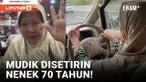 Gokil! Nenek 70 Tahun Nyetir Mobil saat Mudik