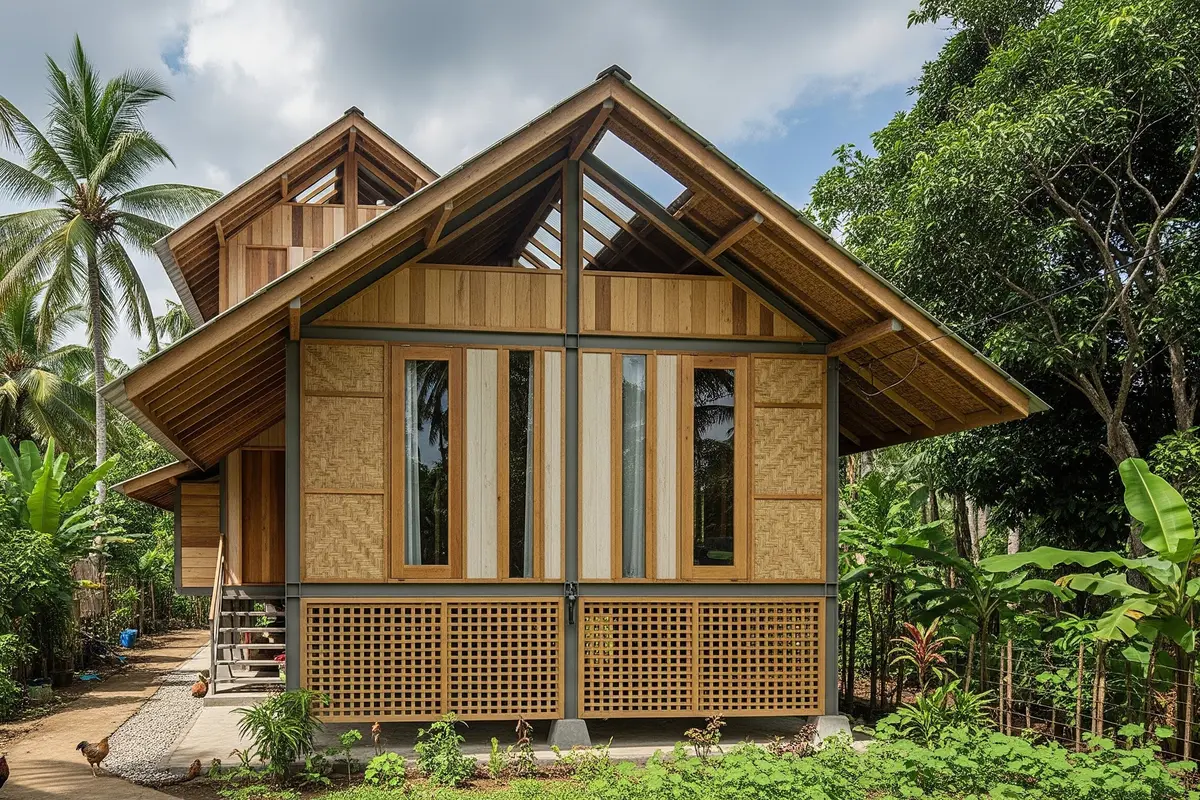 Desain Rumah 4x8 Meter di Desa yang Sederhana