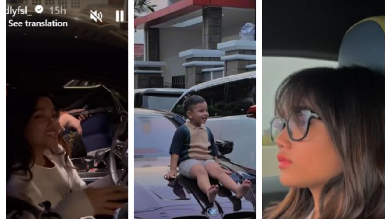 Beli Mobil Sport Baru, Ini 6 Potret Fuji Saat Test Drive di Jalanan