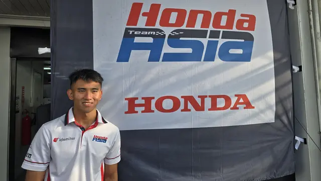 Pembalap Indonesia Mario Suryo Aji