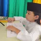 elompok Kerja Guru (KKG) Pendidikan Agama Islam (PAI) Kabupaten Banyumas, Jawa Tengah berinovasi menggelar program bertajuk ‘Pesantren Virtual Ramadan’. (Foto: Iqbal Fahmi untuk Liputan6.com)