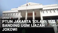 PTUN Tolak Banding UGM, Ijazah Jokowi Informasi Terbuka