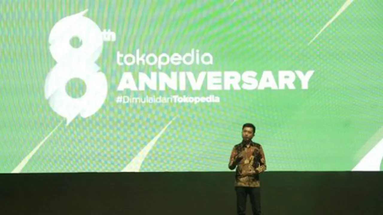 Ulang tahun Tokopedia / copyright vemale/spesial tokopedia