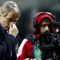 Football Soccer - Inter Milan v Lazio - San Siro stadium, Milan, Italy- 20/12/15 - Inter Milan's coach Roberto Mancini reacts at the end of the match. REUTERS/Alessandro Garofalo