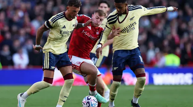 Susah Payah Kalahkan Nottingham Forest, Arsenal Pepet Manchester City