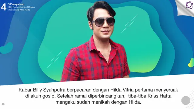 [Bintang] Billy Syahputra-Hilda Vitria-Kriss Hatta