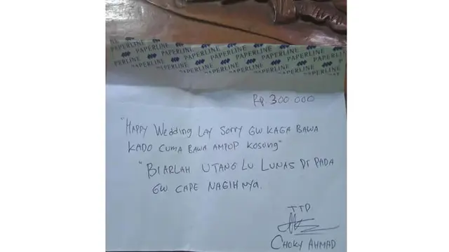 6 Cara Tagih Utang saat Momen Nikahan Ini Bikin Senyum Tipis