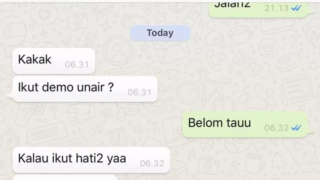 Curhatan Dukungan Orang Tua Saat Izin Demo Ini Bikin Salut
