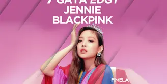 7 Gaya Edgy Jennie Blackpink