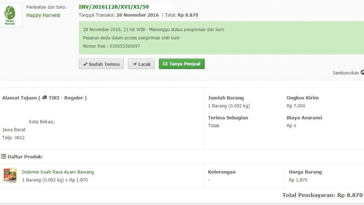[Bintang] Kelewat Iseng, Pria Ini Beli Mie Instan Sebungkus di Olshop!