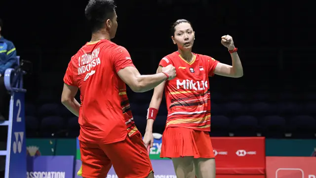 Dejan Ferdinansyah/Gloria Emanuelle Widjaja - Malaysia Masters 2024 - Bulu Tangkis
