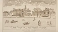 Harvard University pada tahun 1767 (Wikipedia/Public Domain)