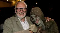 Sutradara film horor zombie George A. Romero. (The AV Club)