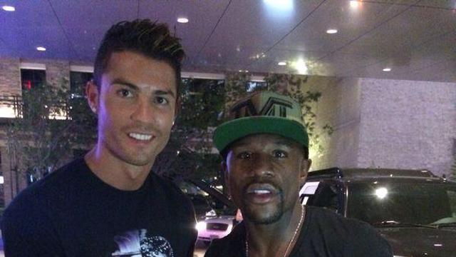 Cristiano Ronaldo dan Floyd Mayweather